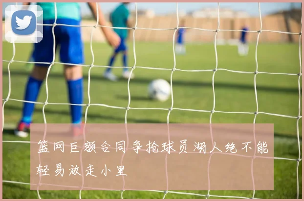 篮网巨额合同争抢球员湖人绝不能轻易放走小里
